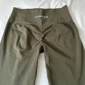 Alphalete Athletics Amplify Leggings XXL in Oak